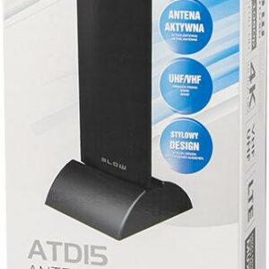 Antena DVB-T panelowa BLOW ATD15 aktywna wewnętrzna