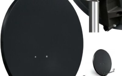 CZASZA ANTENA 80 CM CIEMNA (COR-800SAE-C); 36750