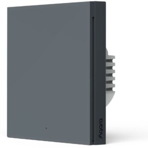 Aqara Smart Wall Switch H1 Szary pojedynczy bez neutrala