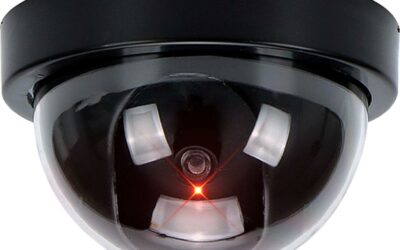 Atrapa kamery kopułka czarna AT-2D-B