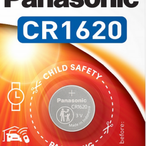 Bateria CR1620 1BL PANASONIC 3V 70mAh (1 szt.)