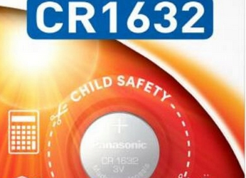 Bateria CR1632 1BL PANASONIC 3V 140mAh (1 szt.)