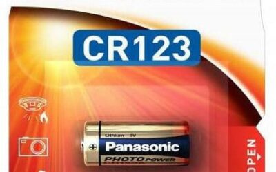 Bateria CR123A PANASONIC (blister 1 szt.)