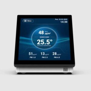 Bezprzewodowy bezprzewodowy czujnik stężenia cząstek stałych biały CJP-01 Tech Sterowniki