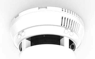 Bezprzewodowy czujnik dymu biały CD-01 Tech Sterowniki