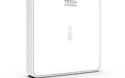 Bezprzewodowy czujnik temperatury biały C-8R Tech Sterowniki