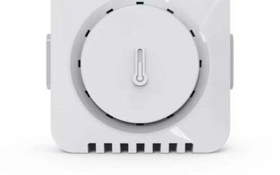 Bezprzewodowy czujnik pokojowy biały C-MINI Tech Sterowniki