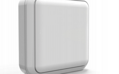 Bezprzewodowy czujnik pokojowy z czujnikiem wilgotności biały CL-MINI Tech Sterowniki