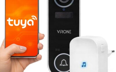BEZPRZEWODOWY DZWONEK Z KAMERĄ WI-FI, TUYA VIRONE VDB-1