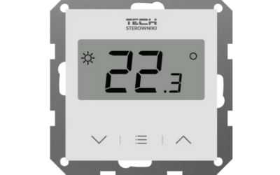 Bezprzewodowy regulator pokojowy biały F-8Z Tech Sterowniki