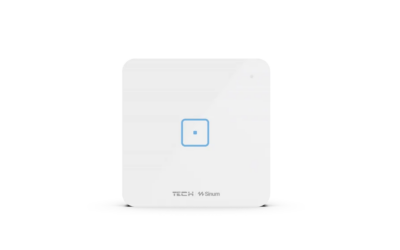 Bezprzewodowy włącznik jednopolowy czarny WS-01 Tech Sterowniki