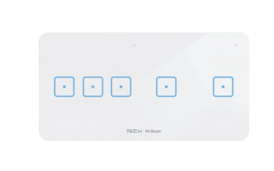 Bezprzewodowy włącznik pięciopolowy czarny WSS-32 Tech Sterowniki