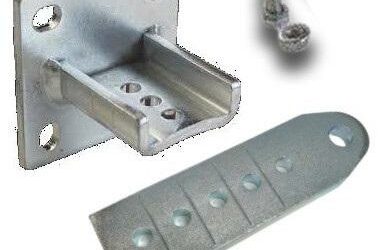 BFT SFR B COMPLETE – regulowany uchwyt (przykręcany) na słupek na 1 siłownik (N735002 00001)