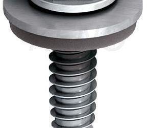 BLACHOWKRĘT Z USZCZELKĄ TRAPEZ M6x25 KENO (K-20) 1szt.