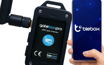 Moduł bramowy gatebox pro z zewnętrzną anteną Blebox
