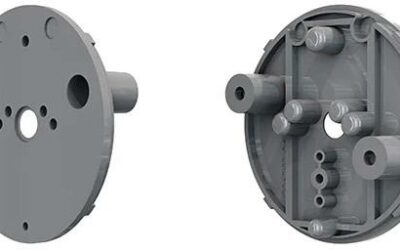 SATEL BE WAVE Wkładka do mocowania czujek Outdoor Curtain Detector – szary BRACKET E-2A GY ABAX2