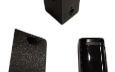 GENIUS VEGA – podstawy montażowe (kątowe) fotokomórek (komplet – 2szt.)