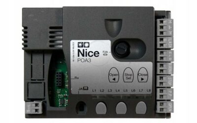 Centrala NICE POA3 do starszych siłowników NICE HOPP i POP