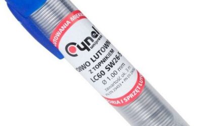 CYNA LUTOWNICZA CYNEL FIOLKA 16G 1MM Sn60Pb40 SW26