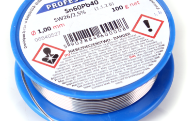 CYNA LUTOWNICZA CYNEL SZPULKA 100G 1MM Sn60Pb40 SW26