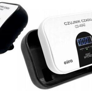 Czujnik czadu EURA CD-45A2 wolnostojący, bateryjny, wyswietlacz LCD