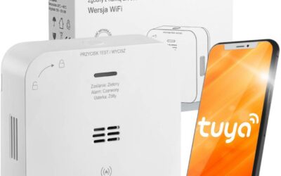 Czujnik czadu Firesco FCO-850 WF z WiFi aplikacja Tuya