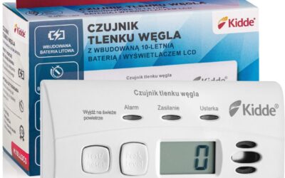 Czujnik czadu z wyświetlaczem Kidde K10LLDCO