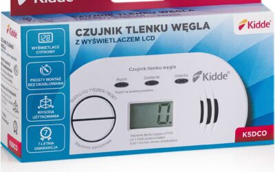 Czujnik czadu z wyświetlaczem Kidde K5DCO