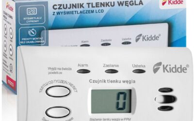 Czujnik czadu z wyświetlaczem Kidde K7DCO