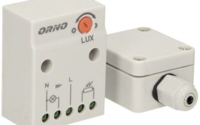 Czujnik zmierzchowy ORNO z hermetyczną zwe. sondą w puszce OR-CR-232