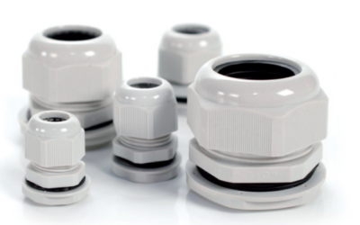 Dławnica kablowa z gwintem PG-16 jasnoszary (1szt.)