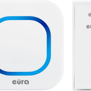 DZWONEK BEZPRZEWODOWY ''EURA'' WDP-80H2 ''FOLK'' bezbateryjny, przycisk (kinetyczny), możliwość roz