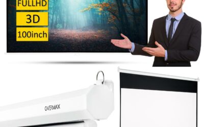 EKRAN PROJEKCYJNY 16:9 OVERMAX OV-SEMI-AUTOMATIC SCREEN 100″