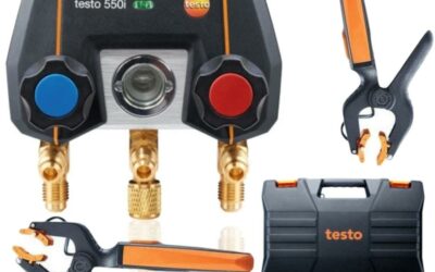Elektroniczna oprawa zaworowa Testo 550i zestaw Smart 0564 3550
