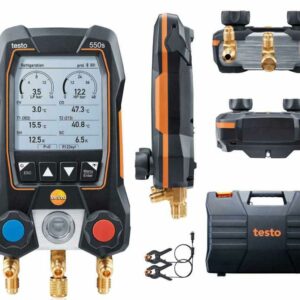 Elektroniczna oprawa zaworowa Testo 550s zestaw Basic 0564 5501