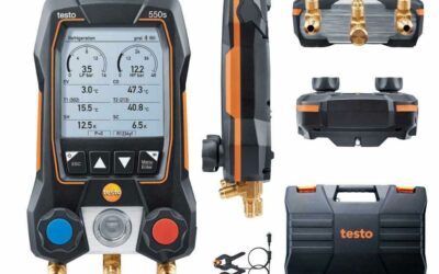 Elektroniczna oprawa zaworowa Testo 550s zestaw Basic 0564 5501