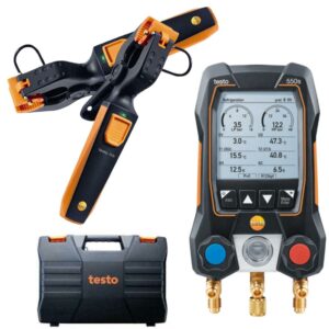 Elektroniczna oprawa zaworowa Testo 550s zestaw Smart 0564 5502