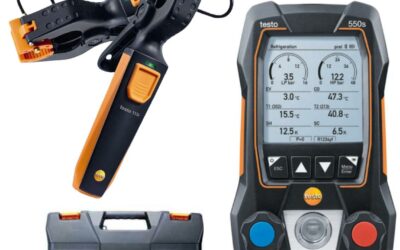 Elektroniczna oprawa zaworowa Testo 550s zestaw Smart 0564 5502