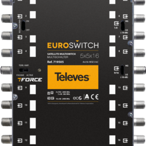 EuroSwitch Televes 5x5x16 ref. 719505