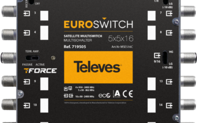 EuroSwitch Televes 5x5x16 ref. 719505