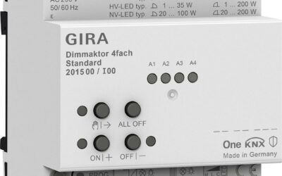 GIRA aktor ściemniający 4x standard KNX ONE 201500