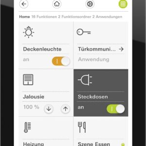 GIRA G1 KNX Power over Ethernet Szkło czarne ONE 206905