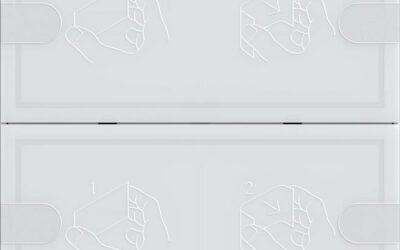 GIRA czujnik przyciskowy 4 Komfort 2x KNX TS4 białe 5002003