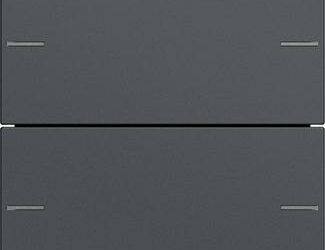 GIRA zestaw klawiszy 2x TS4 System 55 antracytowy 575228