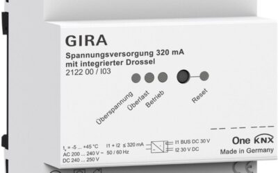GIRA zasilacz 320 mA z dławikiem KNX ONE 212200