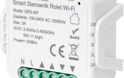 GISE Smart Sterownik roletowy WiFi GEN 2 | Tuya | GRS-WF