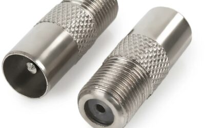 Gniazdo F / Wtyk TV Spacetronik – 1szt.