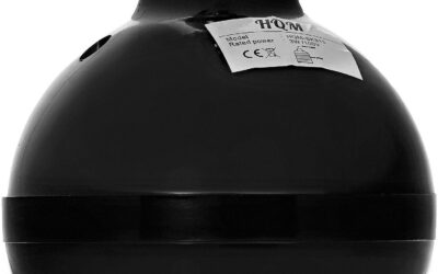 Głośnik kulowy HQM-SK313 3W 100V gwint E27 Czarny