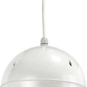Głośnik kulowy PA MONACOR EDL-412/WS odporny na wilgoć Technika 100V lub 8Ω biały