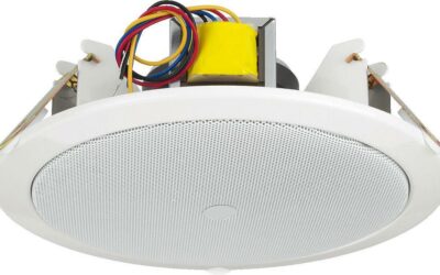 GŁOŚNIK MONACOR EDL-620 SUFITOWY OKRĄGŁY 20W BIAŁY